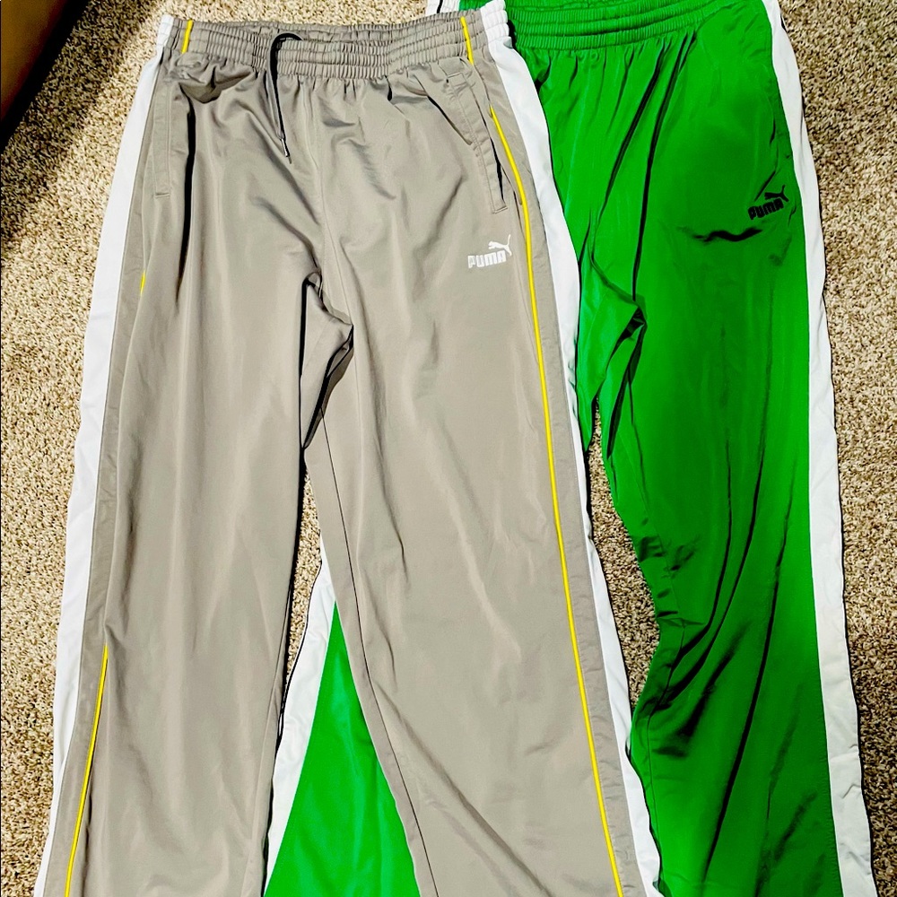 2 pair of puma pants